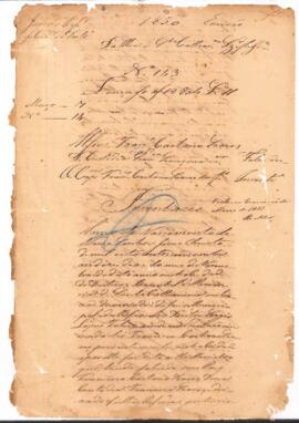 Inventário de Francisco Caetano Soares e Custodea Francisca Soares