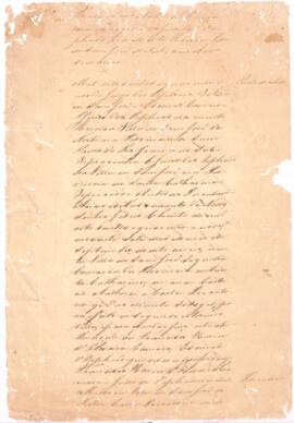 Carta Precatória de Manoel Joaquim da Rosa