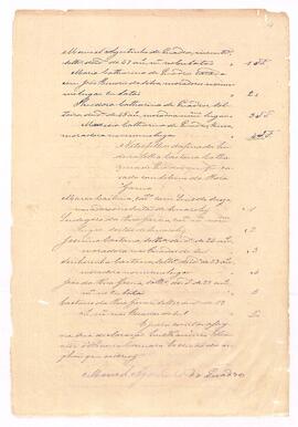 Inventário de Agostinho José de Quadros