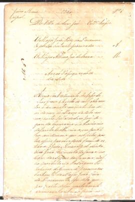 Assignação de Dez Dias de Albino José de Souza