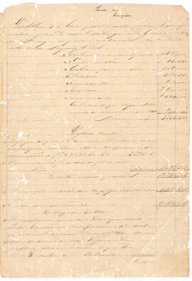 Inventário de José Manoel de Souza e Giovana de Souza