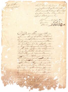 Juramento de alma de Francisco Antônio Cardoso e Raulino José Rodrigues
