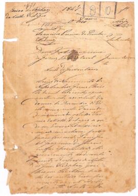Inventário de Francisco Pereira da Cunha Medeiros