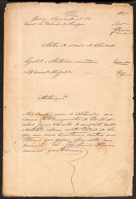 Autos de Ação de Liberdade