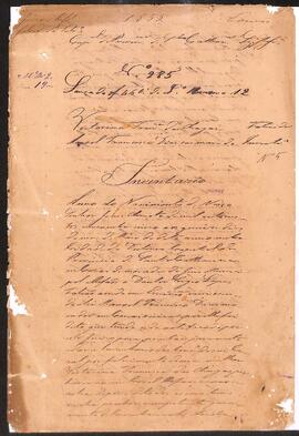 Inventário de Victorina Francisca das Chagas