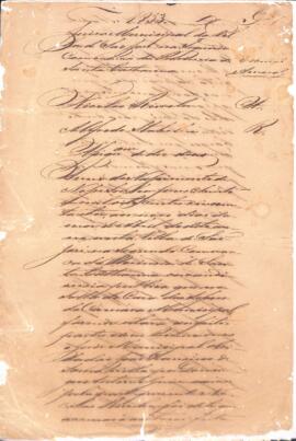 Assignação de dez dias de Nicolao Rimeler