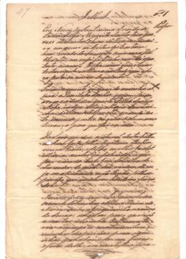 Testamento de Gertrudes Caetana