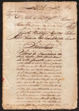 Inventário de Jacinto Bolivian