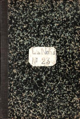 Livro de notas n. 23, 1907