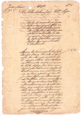 Inventário de Ignacia Maria d'Andrade
