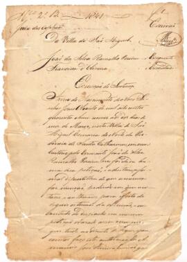 Execução de sentença de Francisca d’Oliveira Soares