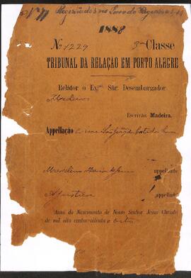 Processo Crime de Marcelino Maria de Jesus