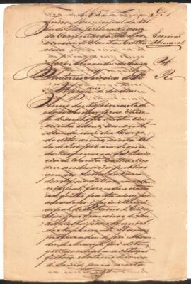 Assignação de Dez Dias de José Alexandre de Araujo