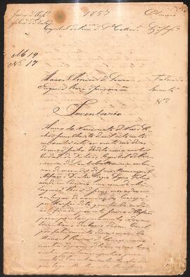 Inventário de Manoel Pereira de Souza