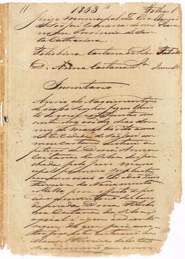 Inventário de Felisbina Caetana da Silva