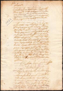 Sequestro de Bens de João Francisco