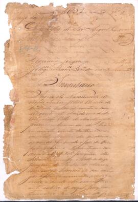 Inventário de Floriana Joaquina