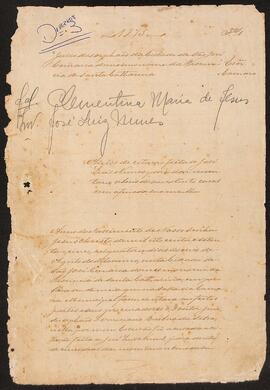 Inventário de Clementina Maria da Silva