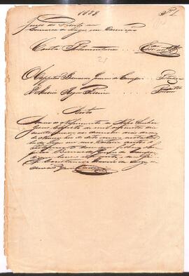 Contas de Testamento