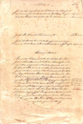 Inventário de José Pacheco do Nascimento