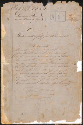 Testamento de Joaquim José Ribeiro do Amaral