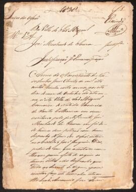 Justificação de José Machado de Souza