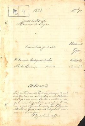 Inventário de Donaria Rodrigues da Luz