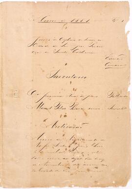 Inventário de Joaquina Rosa de Jesus