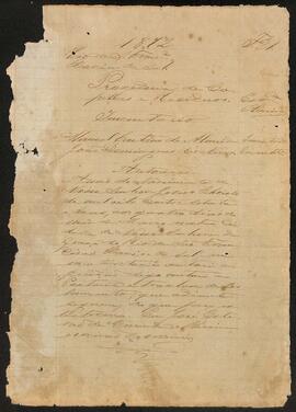 Inventário com testamento