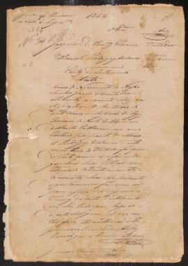 Contas de testamento de Joaquim de Pontes Correia