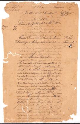 Inventário de Maria Firmina de Azevedo Lima
