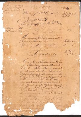 Inventário de Marianno Vieira e Luiza Roza