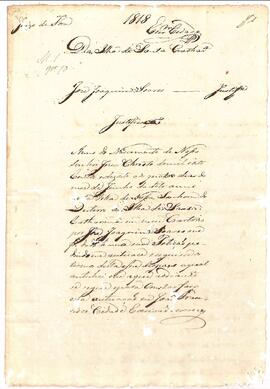 Justificação José Joaquim Soares