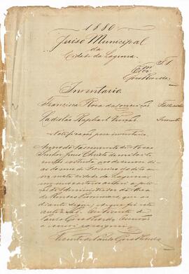 Inventário de Francisca Rosa da Conceição