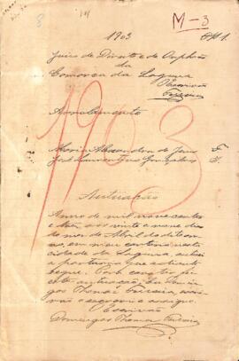 Arrolamento de Maria Alexandra de Jesus