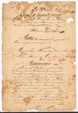 Inventário de Arseno Bernardo Caetano