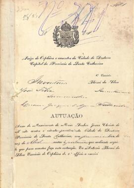 Inventário de Joaquina de Aguiar