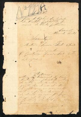 Inventário de Antônio Pereira Pinto