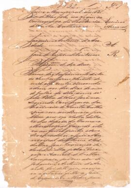 Assignação de Dez Dias de Joaquim Antonio de Azevedo