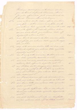 Inventário de Francisca Maria Gonçalves