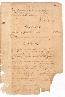 Inventário de Joaquim José de Souza