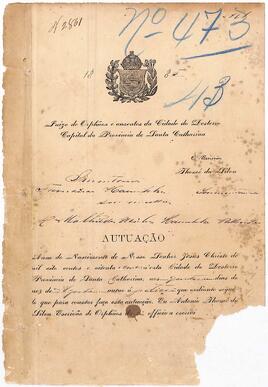 Inventário de Mathilde Vinhas Haenschke