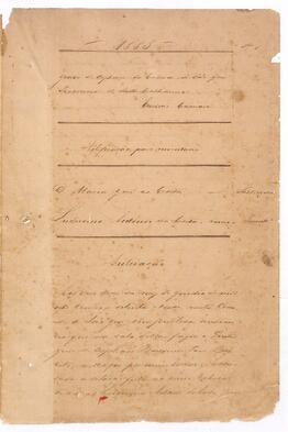 Inventário de Maria José da Costa