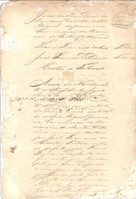 Testamento de Thomé Francisco dos Santos