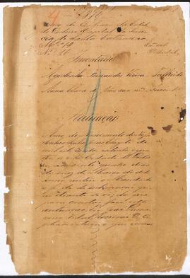 Inventário de Agostinho Fernandes Vieira