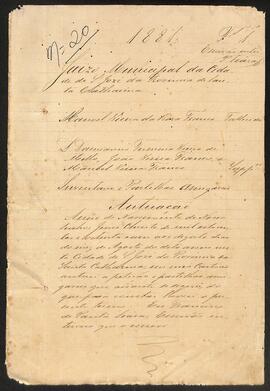 Inventário de Manoel Vieira da Rosa Franco