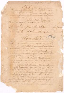 Inventário de Faustino José da Silva