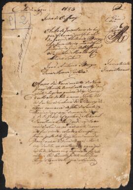 Inventário de João Antônio Borges