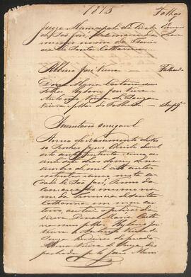 Inventário de Albino José Vieira