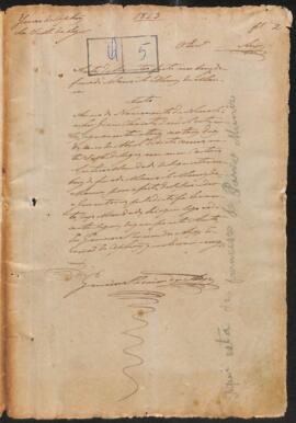 Sequestro de Bens de Manoel Muniz de Moura